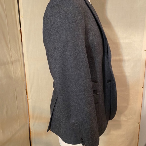 NEIL BARRETT Mens Blazer Grey Size 52 - Picture 7 of 7
